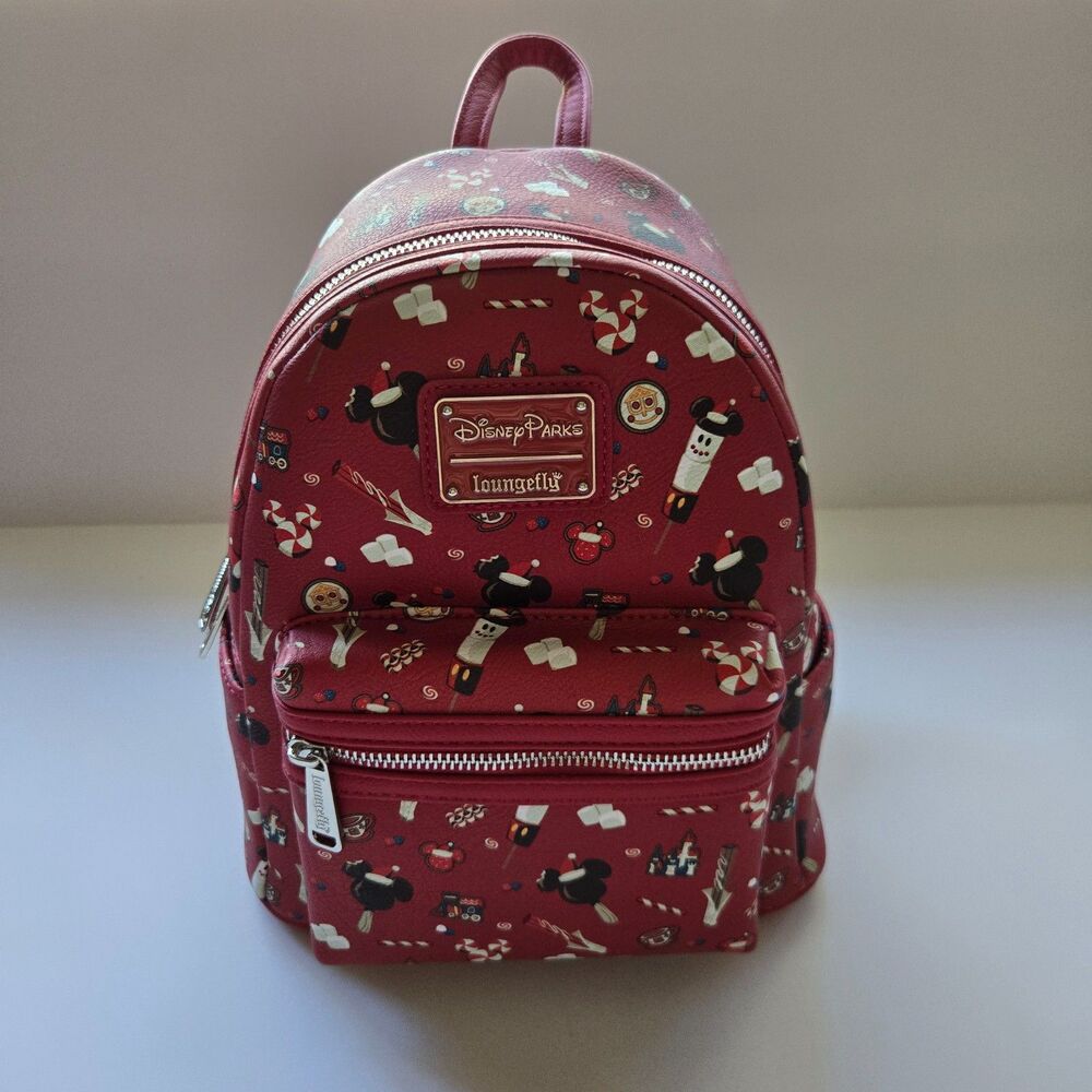 Loungefly Disney Parks Mini Backpack Theme Park Desserts Sweet Treats Bag